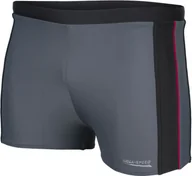 Kąpielówki męskie - Aqua-Speed Kąpielówki męskie Jason szare r. XXL 423-136 - miniaturka - grafika 1