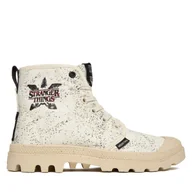 Botki damskie - Trapery Palladium Pampa Demodog 74497-180-M Biały - miniaturka - grafika 1