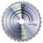 Tarcze do pił - Bosch Tarcza do piły tarczowej Standard for Wood Speed 230 x 30 x 2 6 mm 30 2608640805 1 szt - miniaturka - grafika 1