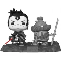 Funko POP Deluxe: Star Wars: Kyoto - The Ronin and B5-56 (Exclusive) - Figurki kolekcjonerskie - miniaturka - grafika 1