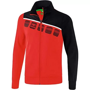 Erima męska kurtka 5-C, czerwona/czarno-biała, 3 x duża 1021902 - Kurtki męskie - miniaturka - grafika 1