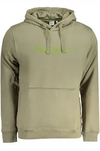 PEPE JEANS ZIELONA BLUZA MĘSKA BEZ ZAMKA - Pepe Jeans - Bluzy męskie - miniaturka - grafika 1
