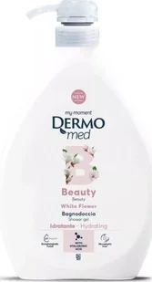 Dermomed Żel pod prysznic Białe Kwiaty 1 L - Kosmetyki do kąpieli - miniaturka - grafika 1