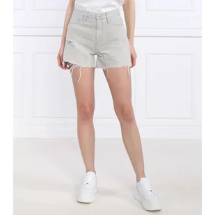 Calvin Klein Jeans Szorty MOM SHORT Mom Fit - Spodnie sportowe damskie - miniaturka - grafika 1