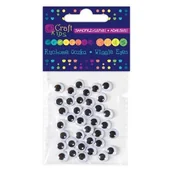Zabawki kreatywne - DP Craft Ruchome oczka 8mm - miniaturka - grafika 1
