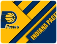 Podkładki pod mysz - PODKŁADKA POD MYSZKĘ INDIANA PACERS + IMIĘ 23x19CM DO LAPTOPA - miniaturka - grafika 1