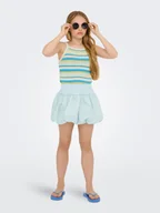 Spódnice - KIDS ONLY Spódnica "Lia" w kolorze błękitnym - miniaturka - grafika 1