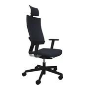 Fotele i krzesła biurowe - Fotel Obrotowy Biurowy 4ME-BL-SOFT-SEAT-HRUA-SFB1 Nowy Styl - miniaturka - grafika 1