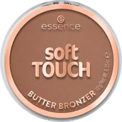 Bronzery i konturowanie twarzy - Essence Soft Touch Butter Bronzer 20 Golden Buttercream - miniaturka - grafika 1