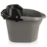 Miotły, szufle, mopy - Wiadro do mopa plastikowe 12 l GREY - miniaturka - grafika 1