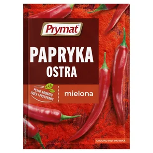 Prymat Papryka ostra mielona 20g - Przyprawy i zioła sypkie - miniaturka - grafika 1