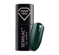 Lakiery hybrydowe - Semilac Lakier Hybrydowy 456 Spectacular Night 7ml - miniaturka - grafika 1
