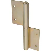 Zawiasy, okucia i inne akcesoria - Zawias drzwiowy płetwowy 14 x 6 x 1,5 x 0,25 cm ZDP5 - miniaturka - grafika 1