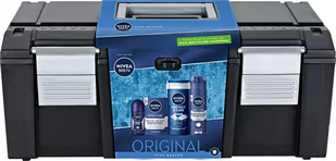 Nivea Zestaw MEN TECH MASTER ORGINAL a'4 Skrzynka 081342 - Zestawy kosmetyków męskich - miniaturka - grafika 1