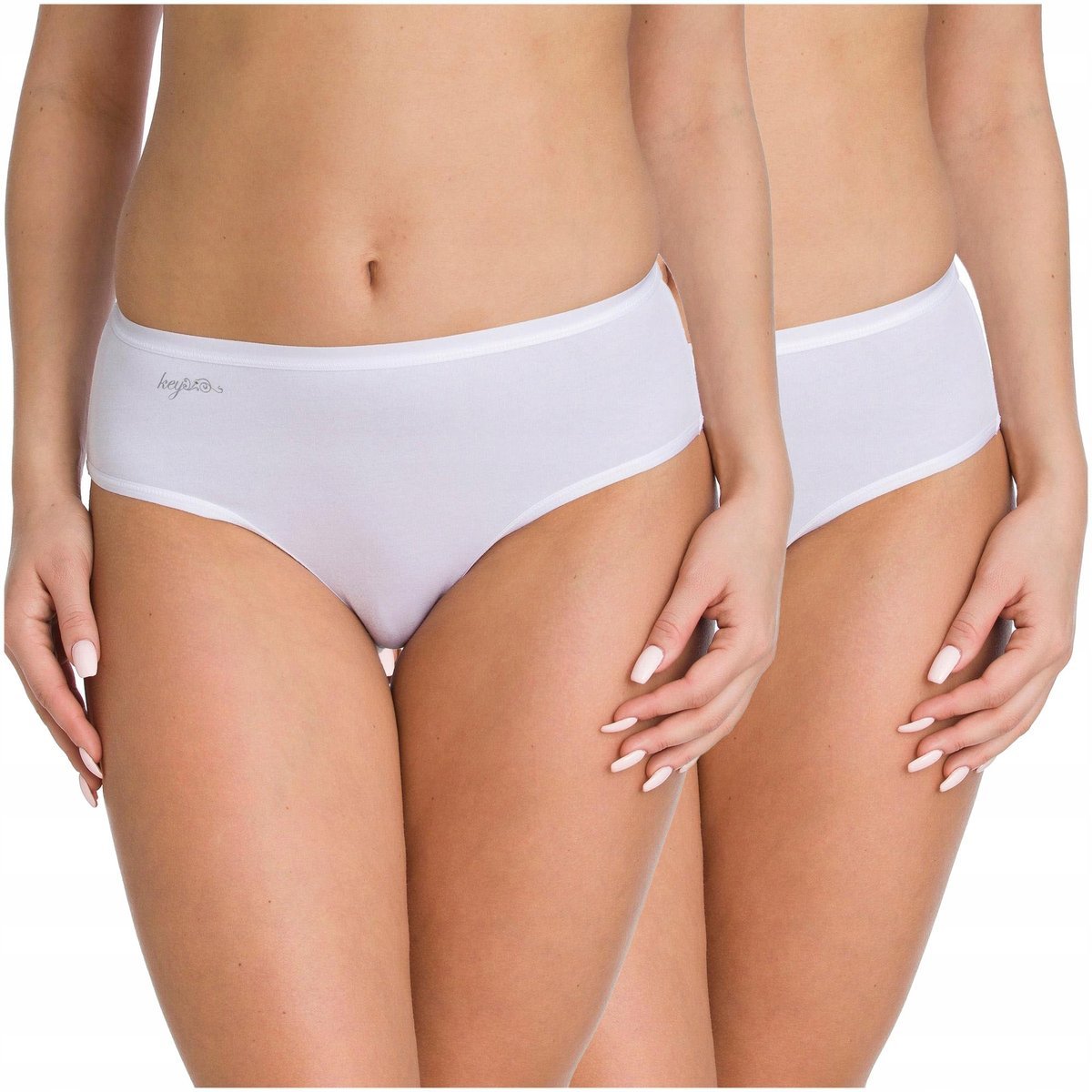 Figi damskie Maxi bawełniane gładkie M Key