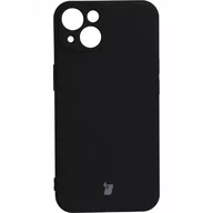 Etui i futerały do telefonów - Bizon Etui Case Silicone iPhone 13 czarne BCSIP13BK - miniaturka - grafika 1