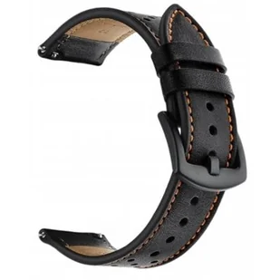 Tech-Protect Pasek Leather do Gear S3 Czarny - Akcesoria do smartwatchy - miniaturka - grafika 5