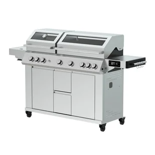 Upsilon NATERIAL 6+2 palnikowy grill gazowy ze stali nierdzewnej - Grille gazowe Upsilon NATERIAL 6+2 palnikowy grill gazowy ze stali nierdzewnej - Grille gazowe - miniaturka - grafika 1