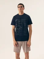 Piżamy damskie - Piżama męska Surf Henderson granatowy, szary 2XL - miniaturka - grafika 1