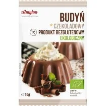 Amylon BUDYŃ CZEKOLADOWY (BEZGLUTENOWY) BIO 40 g - - Kisiel - miniaturka - grafika 2