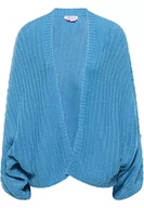Swetry damskie - IZIA Damski kardigan, średni niebieski, XL/XXL, średni niebieski, XL-XXL - miniaturka - grafika 1