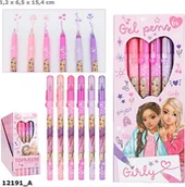 Długopisy - Zestaw długopisów żelowych TOPModel Girly - miniaturka - grafika 1
