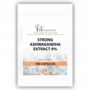 Forest Vitamin - Ashwagandha 700mg 100 kapsułek - Suplementy diety - miniaturka - grafika 1