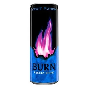 Burn Fruit Punch 250 ml - Produkty energetyczne i izotoniki - miniaturka - grafika 1