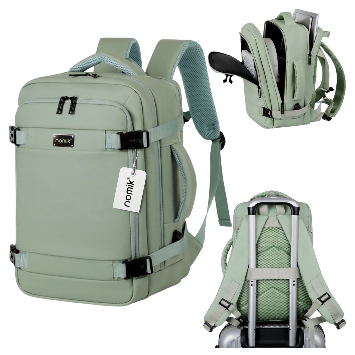 Plecak Ryanair do samolotu bagaż podręczny PODRÓŻNY 40x25x20 PLECAK kabinowy Wizzair LEKKI mocny