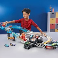Samochody i pojazdy dla dzieci - Disney Cars Tor Samochodowy Dwuobwodowy Tor Żużlowy - miniaturka - grafika 1