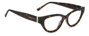 Okulary korekcyjne Jimmy Choo JC350 086 - Okulary korekcyjne, oprawki, szkła - miniaturka - grafika 2