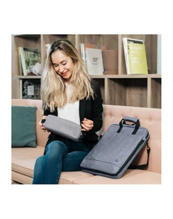 DICOTA Eco Accessories Pouch MOTION Light Grey - Torby na laptopy - miniaturka - grafika 1