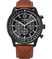 Zegarki męskie - ZEGAREK MĘSKI CITIZEN CA4505-12E ECO-DRIVE CHRONO PILOT - miniaturka - grafika 1