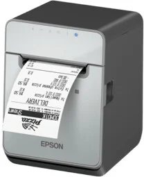 Epson TM-L100, 8 dots/mm (203 dpi), cutter, linerless, USB, RS232, Ethernet, black - Drukarki kart i etykiet - miniaturka - grafika 1