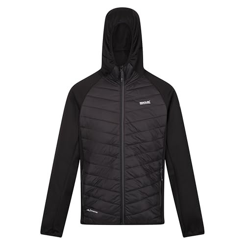 Regatta Męska wyściełana kurtka z kapturem Soft Shell Wyściełany płaszcz (1 szt.)