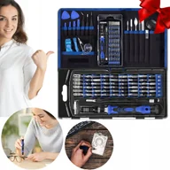 Śrubokręty - ZESTAW UNIWERSALNYCH WKRĘTAKÓW ŚRUBOKRĘTÓW BITÓW PRECYZYJNE 75w1 + ETUI - miniaturka - grafika 1