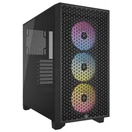 Obudowy komputerowe - Corsair 3000D RGB Black - miniaturka - grafika 1