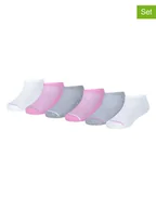 Skarpetki damskie - Converse Skarpety (6 par) w kolorze białym, jasnoróżowym i szarym - miniaturka - grafika 1