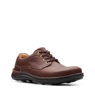 Clarks Nature Three H [Mahogany] - Rozmiar 45 - Półbuty męskie - miniaturka - grafika 1