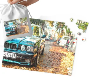 PUZZLE TRADYCYJNE - SUPER SAMOCHODY BMW MEGA WZORY 110EL + WORECZEK - Puzzle - miniaturka - grafika 1
