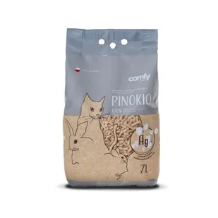 Uniwersalny żwirek drewniany Silver 7 l COMFY PINOKIO - Żwirek dla kotów - miniaturka - grafika 1