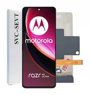 Części serwisowe do telefonów - ORYGINAŁ WYŚWIETLACZ EKRAN LCD DO MOTOROLA RAZR 40 ULTRA XT2321-3 XT2321-1 - miniaturka - grafika 1