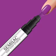 Lakiery hybrydowe - Semilac Semilac One Step Hybrid Hyacinth Violet S760 3ml ZE0503-SOSS760 - miniaturka - grafika 1