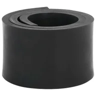 Zamiatarki - vidaXL Gumowa krawędź do pługa śnieżnego czarna 80x8x1 cm - miniaturka - grafika 1