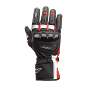 Rękawice motocyklowe - Rękawice Motocyklowe RST Pilot Czarny/Czerwony/Złamany BiałyL - miniaturka - grafika 1