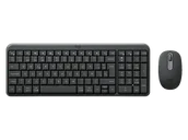 Zestawy myszka + klawiatura - Zestaw klawiatura + LOGITECH MK250 grafitowy - miniaturka - grafika 1