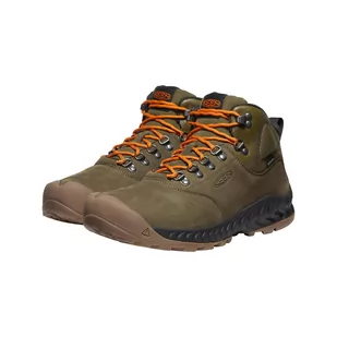Buty trekkingowe męskie KEEN NXIS EXPLORER MID WP - Buty trekkingowe męskie - miniaturka - grafika 1