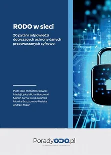 RODO w sieci. 20 pytań i odpowiedzi dotyczących ochrony danych przetwarzanych cyfrowo - Prawo - miniaturka - grafika 1