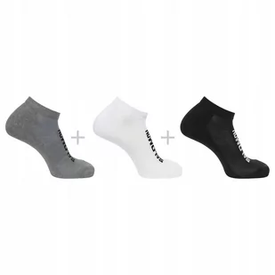 SALOMON SKARPETKI STOPKI EVERYDAY LOW 3-PACK WYGODA NA CO DZIEŃ M 39-41 - Skarpetki męskie - miniaturka - grafika 1