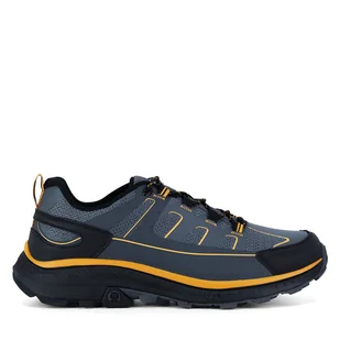 Trekkingi Hunter PEAK RT LOW WP Szary - Buty trekkingowe męskie - miniaturka - grafika 1